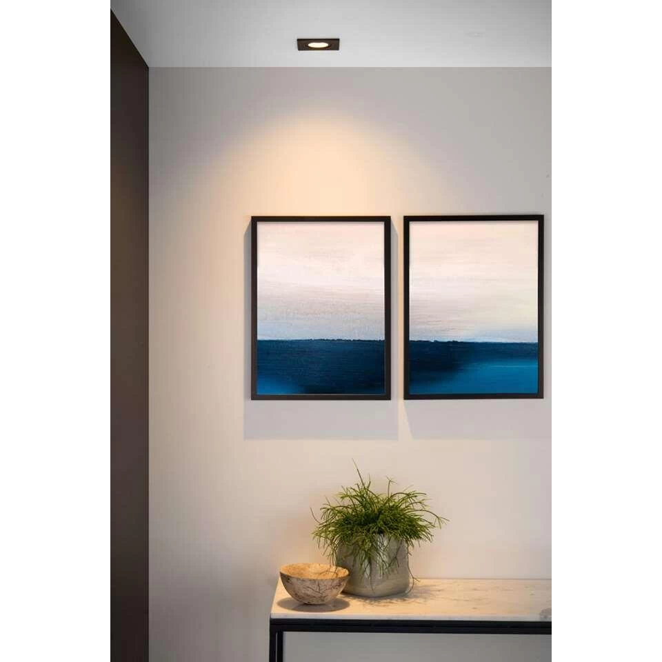 Lucide Inbouwspot Tube - Zwart - Afbeelding 3